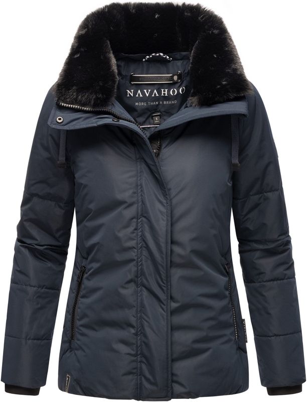 Navahoo - Frostii - Korte Winterjas - Zwart - Dames