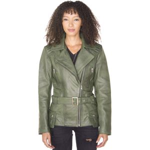 Dames - Lang Leren Bikerjack - Quito