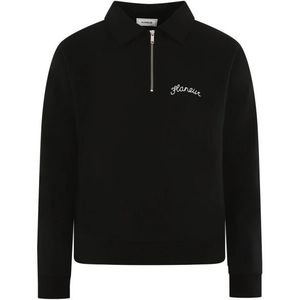 Flaneur Homme Heren signature raglan half zip