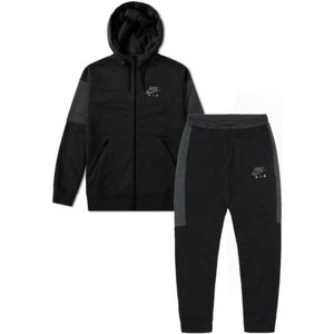 Nike - Air - Trainingspak - Zwart - Fleece - 3-delige Set