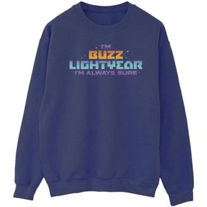 Li-cense Disney heren lightyear altijd zeker tekst sweatshirt