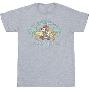 Li-cense Disney heren minnie mouse catchin waves t-shirt