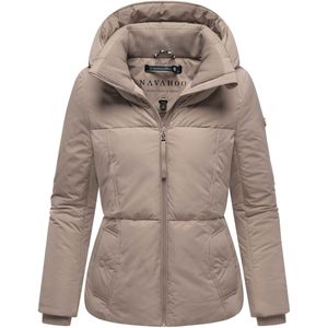 NAVAHOO Wintermantel 'Der Wahnsinn 14'  beige