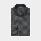 Olymp - 129884 - Overhemd - Grijs - Lange Mouw