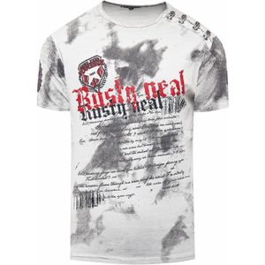 Rusty Neal - T-shirt - Katoen - Normale Pasvorm
