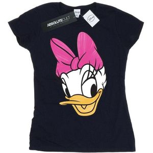 Li-cense Disney dames daisy eend hoofd beschilderd katoenen t-shirt