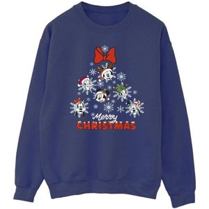 Li-cense Disney heren mickey mouse and friends kerstboom sweatshirt