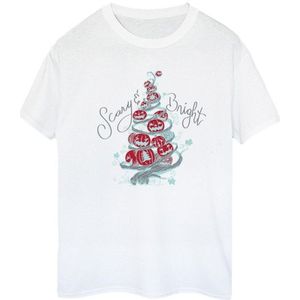 Li-cense Disney dames the nightmare before christmas eng & helder katoenen vriendje t-shirt