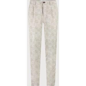 Blue Industry - Chino - Slim Fit - Mini Ruitmotief