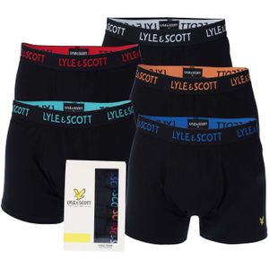 Lyle And Scott - Miller - Boxershorts - Zwart - 5 Pack