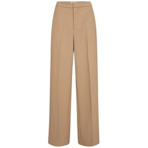 MOS Mosh - MMLeya Miley Pant - Broek - Beige - 100% Polyester