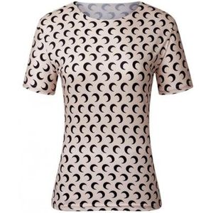 The Dezzy Factory Luna shirt | beige met korte mouw