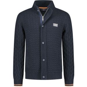 NZA - Wollen Vest - Blauw - Met Rits