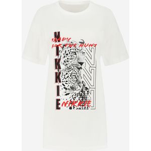 Nikkie Leopard long t-shirt