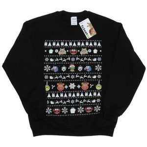 Li-cense Disney heren the muppets kerstmis hoofden sweatshirt
