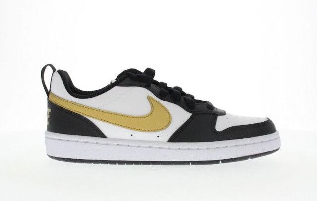 Nike - Court Borough Low - Sneakers - Zwart - Kinder