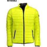 Reversible Puffer Jacket - Geel - Nylon - Winterjas