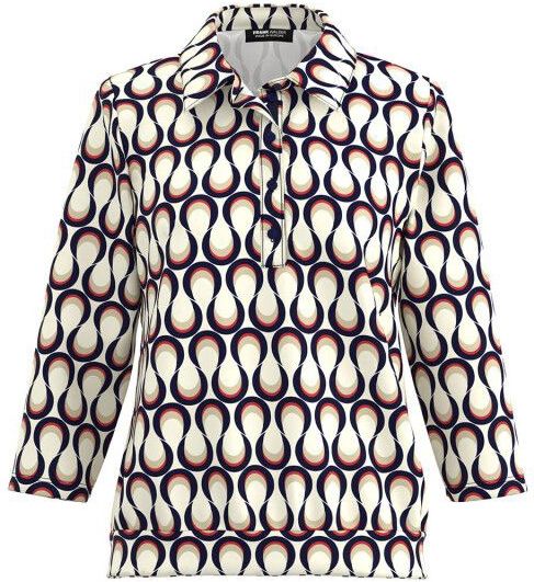 Frank Walder - NOS725407 - Top - Rood - Lange Mouw