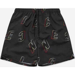 Nicce - Zwembroek - Zwart - Stretch Taille - Heren