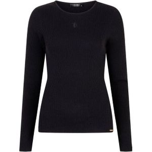 Ibana - Blouse lange mouw - Zwart - 302550089 TAMORA