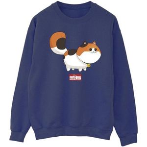 Li-cense Disney heren big hero 6 baymax kitten pose sweatshirt