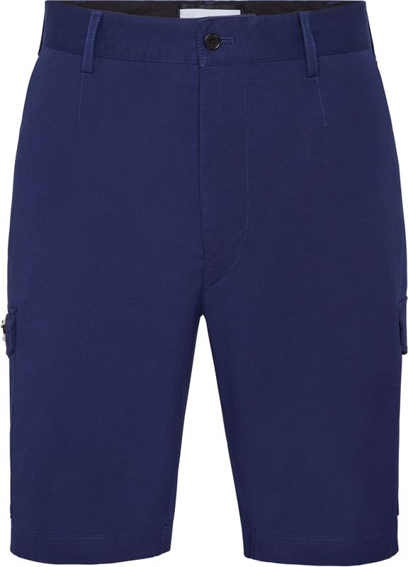 Philipp Plein - Korte Broeken - Blauw - Katoen - Cargo Shorts