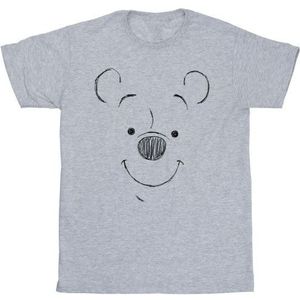 Li-cense Disney heren winnie de poeh winnie de poeh gezicht t-shirt