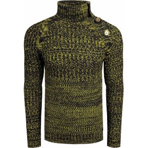 Rusty Neal - Grof Gebreide Coltrui - Casual Pasvorm - Heren