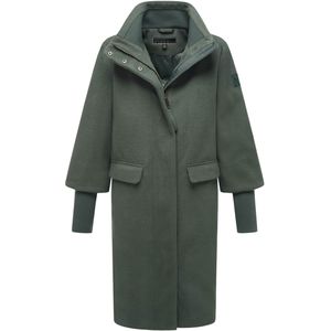 NAVAHOO - Polarblüte 14 - Tussenmantel - Donkergroen