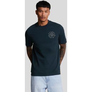 Lyle & Scott - Stamp T-Shirt - Navy - Korte Mouwen