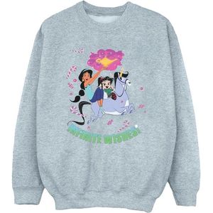 Li-cense Disney dames wreck it ralph jasmine en vanellope sweatshirt