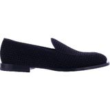 Dolce&Gabbana - Velvet Slip-On Loafer - Zwart - Leerzool