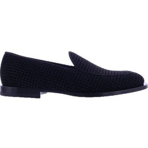 Dolce&Gabbana - Velvet Slip-On Loafer - Zwart - Leerzool