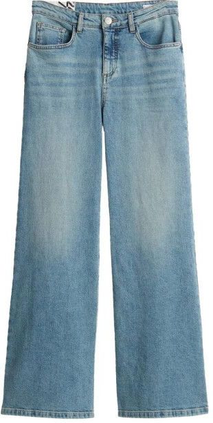 Lichtblauwe jeans - Palazzo fit