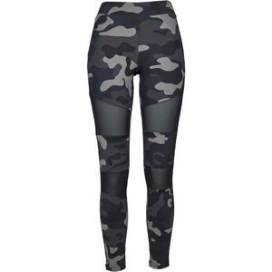 Urban Classics Dames technisch camo mesh legging