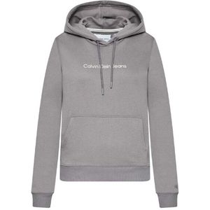 Calvin Klein Dames logo slim hoodie