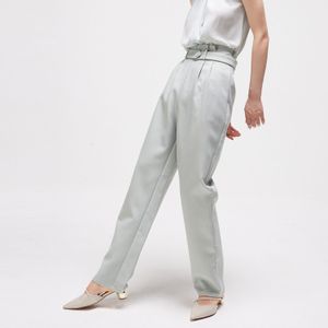 Riemwortelbroek - Taps Toelopend - 106 cm - Hoge Taille - Met Zijzakken