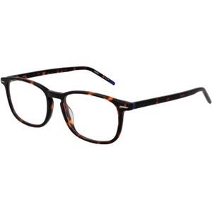 Hugo - Acetaat Montuur - Bruin - Rechthoekig