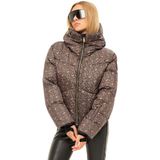 Nikkie - Logo Ski Jas - Beige - Dames - Winterjas