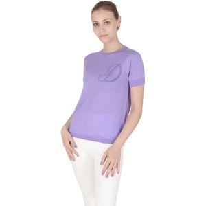 Crown Of Edinburgh Kasjmier Korte Mouw Art 003 Lilac Letter D