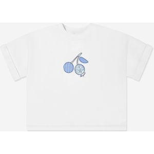 Meisjes Faros T-Shirt in ivoor