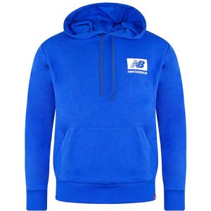 New Balance - Essentials ID Hoodie - Laserblauw - Pullover - Heren