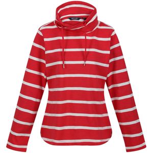 Regatta Dames helvine gestreept sweatshirt