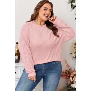 Lange Mouwen Casual Pocket Top