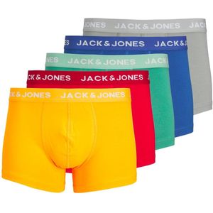 Jack & Jones Heren boxershorts trunks jaclarry effen 5-pack