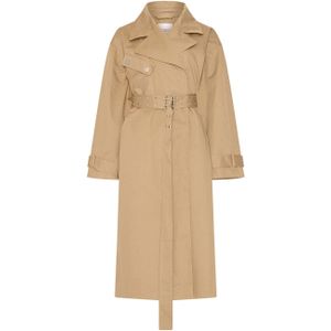 Kenadee jas in warm zand