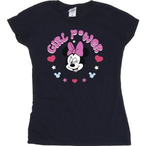 Li-cense Disney dames minnie mouse girl power katoenen t-shirt