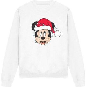 Disney Volwassen unisex mickey mouse kerstverlichting wikkel sweatshirt