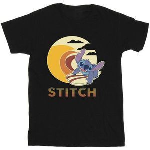 Li-cense Disney heren lilo & stitch summer waves t-shirt