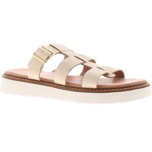 Hush Puppies - Celeste - Sandalen - Beige - Slip-On Gladiator